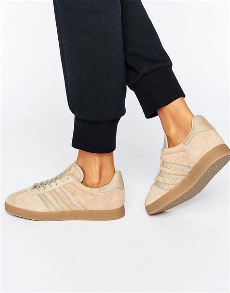 adidas sneakers wit beige|beige Adidas women shoes.